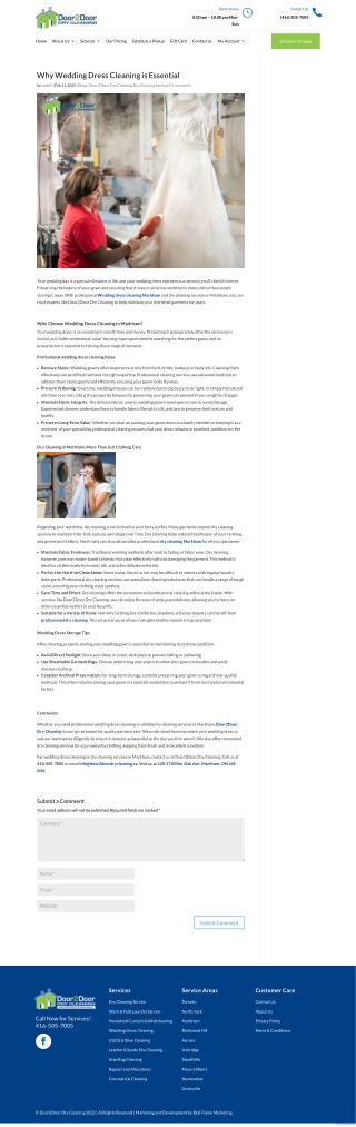 Why Wedding Dress Cleaning is Essential