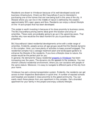 Sacred Plots in Vrindavan – A Gateway to Spiritual Living