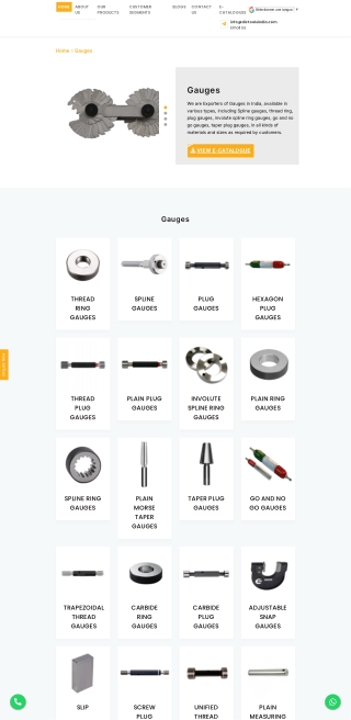 Gauges Manufacturers | DIC Tools India