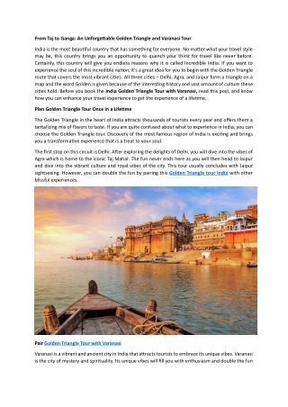 Unforgettable-Golden-Triangle-and-Varanasi-Tour