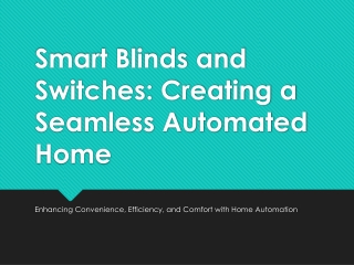 Most Trusted Home Automation Company in India- Jasmine Smart Homes