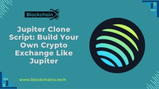 Jupiter Clone Script Build Your Own Crypto Exchange Like Jupiter