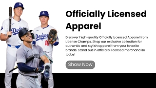 Officially Licensed Apparel