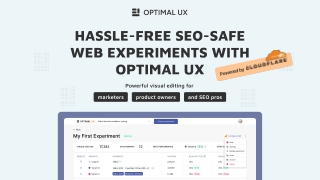 OptimalUX: increase your website's conversion rate and improve SEO.
