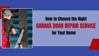 Quick and Reliable Garage Door Repair Experts