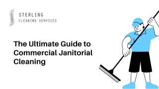 commercial janitorial cleaning tips