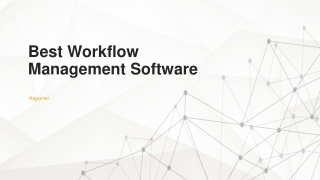 Best Workflow Management Software for Business Efficiency | Moxo
