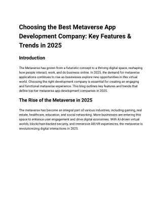 Metaverse-Development-Company