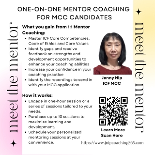 11 Mentor Coaching for MCC Candidates