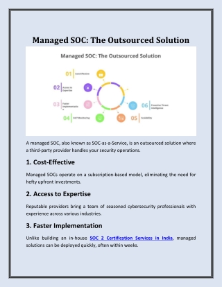 Managed SOC: The Outsourced Solution