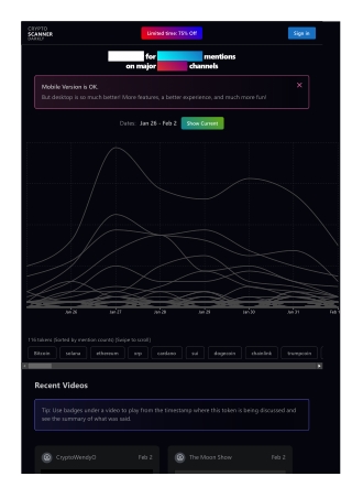 Crypto Scanner Darkly