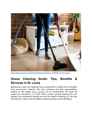 House Cleaning Guide_ Tips, Benefits & Services in St. Louis _ Blog Post Content 1 _ Month 1 (1)
