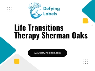 Life Transition in Therapy: Navigating Change