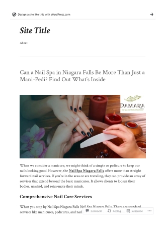 Can a Nail Spa in Niagara Falls Be More Than Just a Mani-Pedi Find Out What's Inside