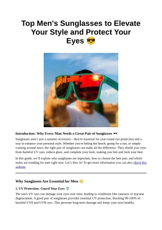 polarized sunglasses 1