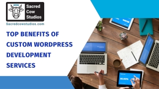 Top Benefits of  Custom WordPress Development Services