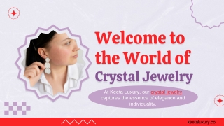 Exquisite Stone Jewelry Collection at Keeta Luxury - Where Elegance Meets Artistry