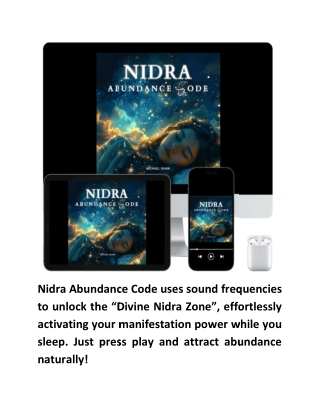 Nidra Abundance Code™ by Michael Shaw Program Audio Digital