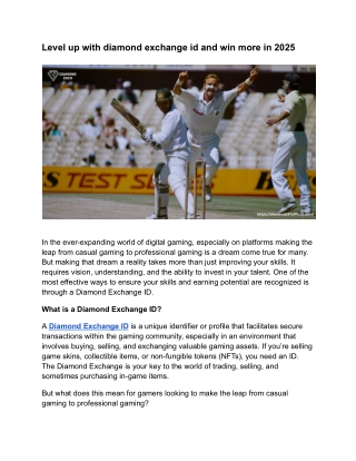 Level up with diamond exchange id and win more in 2025