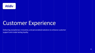 Customer Experience
