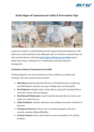 Early Signs of Lameness in Cattle & Prevention Tips .docx