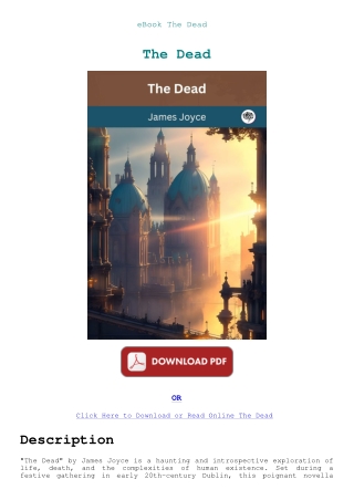 eBook The Dead