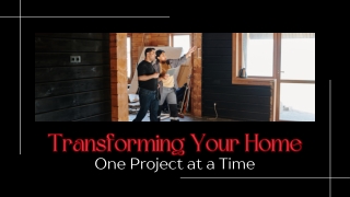 Expert Home Remodeling Services | One Time Development Company
