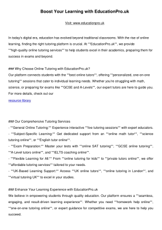 EducationPro_Professional_Backlink_Blog_With_Link