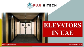 ELEVATORS IN UAE (1)