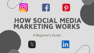 How Social Media Marketing Works, A Beginners Guide