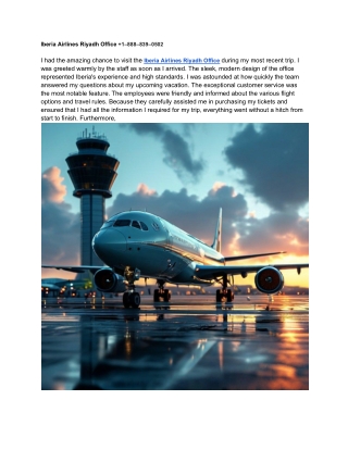 Iberia Airlines Riyadh Office