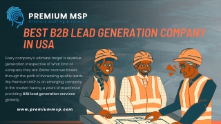 Best B2B Lead Generation Company in USA