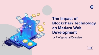 The Impact of Blockchain Technology on Modern web Development