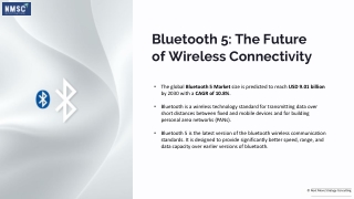 Bluetooth 5 Market Trends and Future Analysis