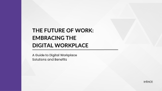 The Future of Work Embracing the Digital Workplace