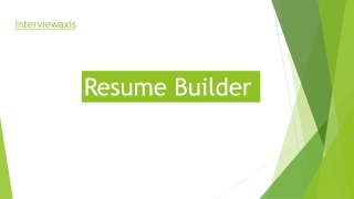 Understanding Resumes and the Benefits of a Resume Builder