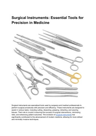 Surgical Instruments_ Essential Tools for Precision in Medicine (1)