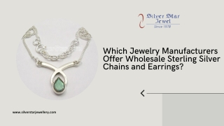 Top Suppliers for Sterling Silver Earrings Wholesale & Chains
