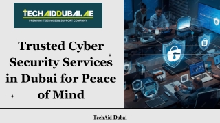 Trusted Cyber Security Services in Dubai for Peace of Mind