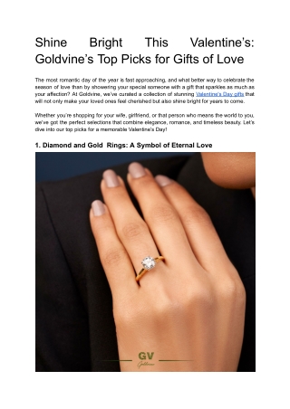 Shine Bright This Valentine’s_ Goldvine’s Top Picks for Gifts of Love
