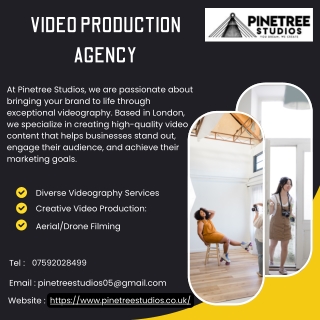 UK Best Video Production  Agency
