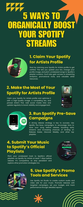 How to Get More Streams on Spotify: 5 Ways to Do Organic Spotify Promotion
