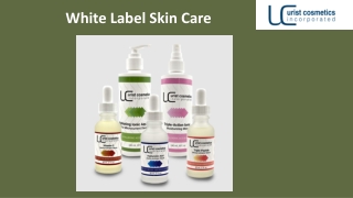 White Label Skin Care