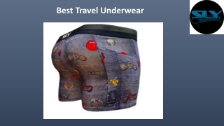 Best Travel Underwear