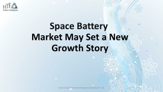 Space Battery Market May Set a New Growth Story