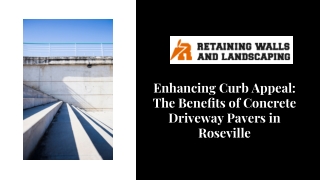 Aesthetic Appeal Concrete driveway pavers offer a wide range of design options that can complement any home style. Their