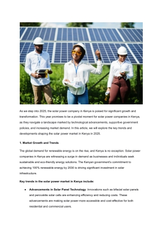 2025_ A Year of Growth for Solar Power Company in Kenya
