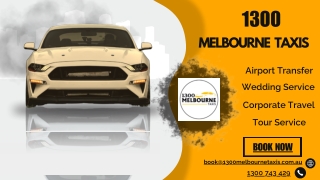 Book Your Reliable Healesville Taxi with 1300 Melbourne Taxis!