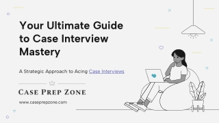 Ace Your Job Interview with Case Coaching