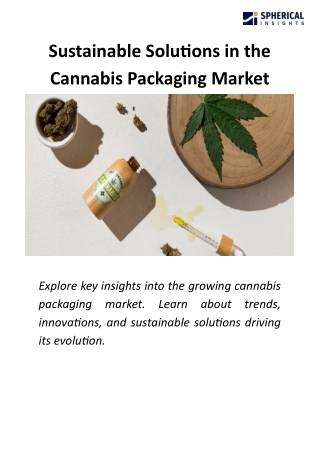 cannabis packaging market